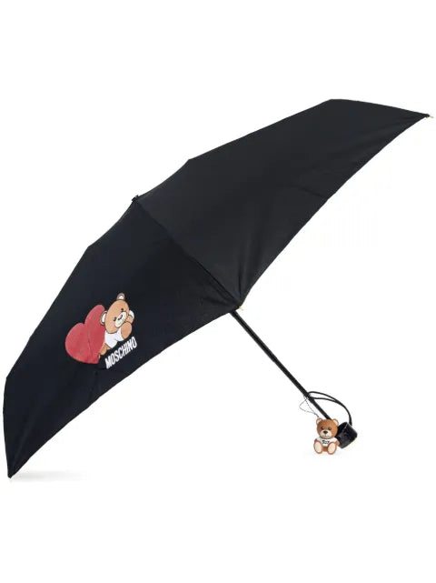 Moschino - Teddy Bear-Print Compact Umbrella
