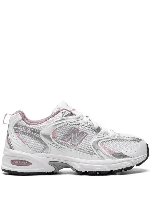 New Balance - 530 "White/Silver Metalic/Ice Wine/Mid Century Pin" Sneakers