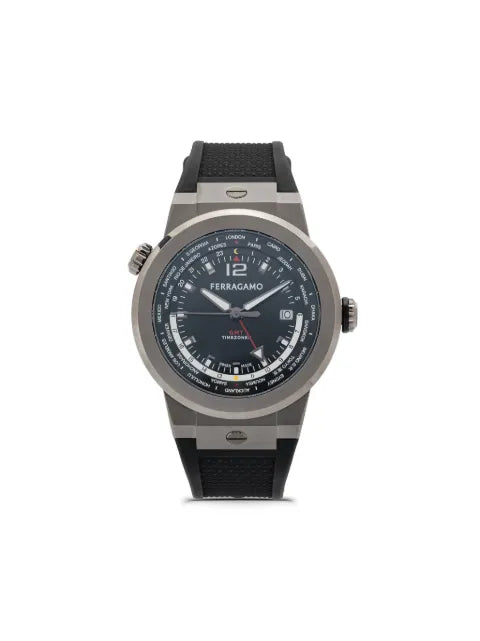 Ferragamo - F-80 Worldtime 43Mm