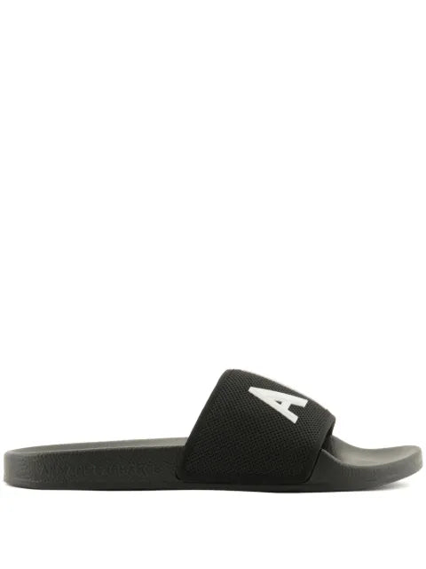 Armani Exchange - Logo-Print Slides