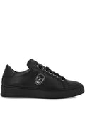 Philipp Plein - Skull-Appliquã© Leather Sneakers