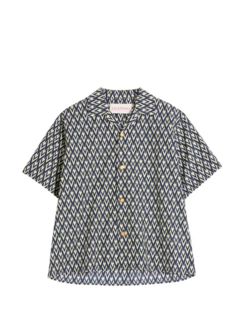 Valentino Garavani - Printed Button-Up Bowling Shirt