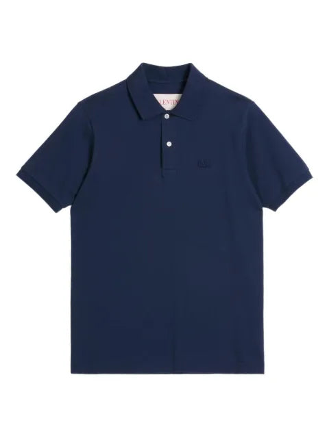 Valentino Garavani - Vlogo-Embroidered Polo Shirt