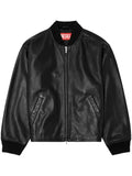 Diesel - Waxed-Leather Bomber Jacket