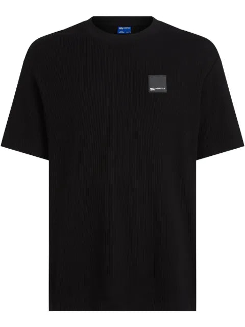 Karl Lagerfeld Jeans - Waffle-Knit T-Shirt