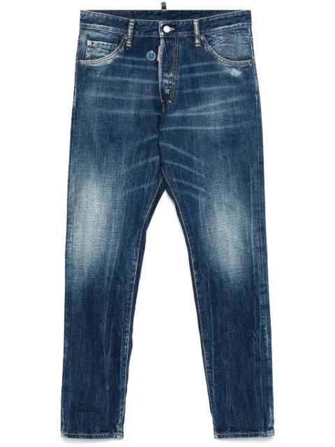 DSQUARED2 - Whiskering-Effect Jeans