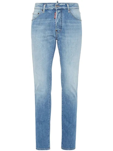 DSQUARED2 - Mid-Rise Slim Jeans