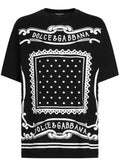 Dolce & Gabbana - Bandana-Print Cotton T-Shirt