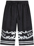 Dolce & Gabbana - Logo-Print Bermuda Shorts