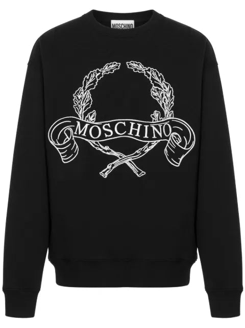 Moschino - Embroidered-Logo Sweatshirt