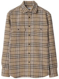 Burberry - Checked Wool Shirt