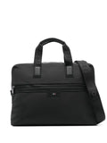 BOSS - Textured-Fabric Document Case With Embossed Logo