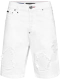 Philipp Plein - Denim Shorts Formentera Distressed