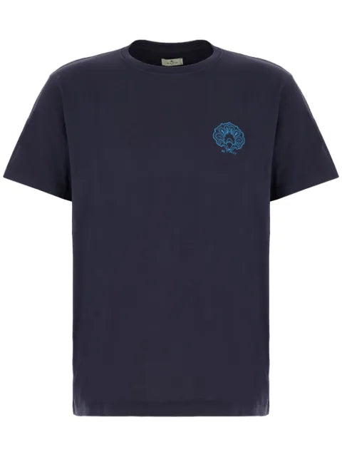 ETRO - Logo-Print Cotton T-Shirt