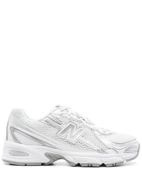 New Balance - Mesh-Panelled Logo-Patch Sneakers