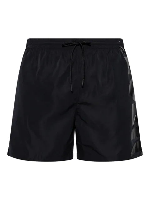 Diesel - Logo-Print Drawstring Swim Shorts