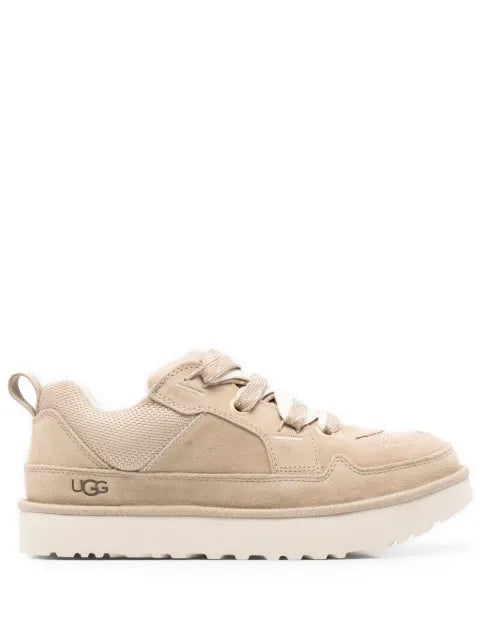 UGG - Lo Lowmel Lace-Up Engraved Logo Sneakers