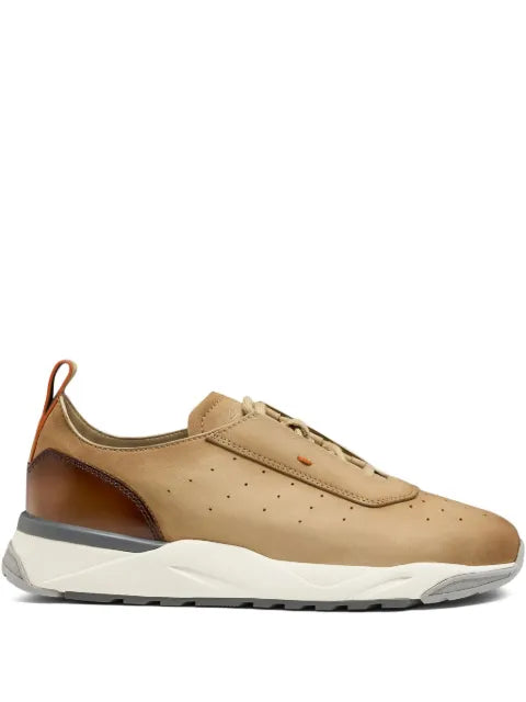 Santoni - Leather Sneakers