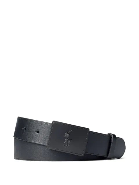 Polo Ralph Lauren - Pony-Plaque Leather Belt