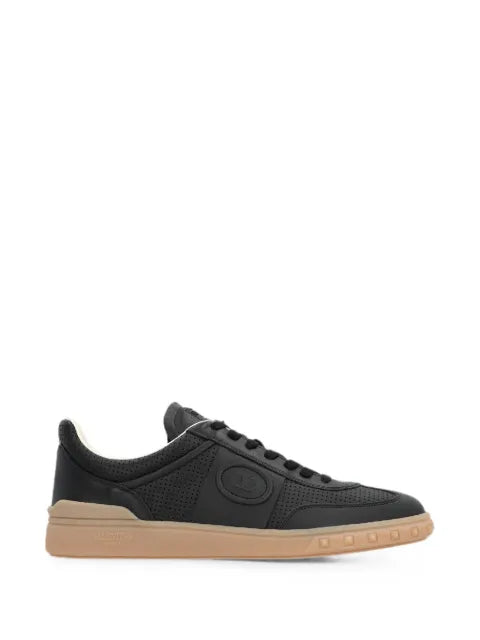 Valentino Garavani - Upvillage Low-Top Perforated Nappa Leather Sneakers