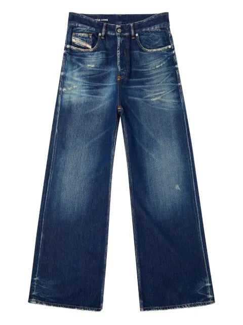 Diesel - D-Rise Wide-Leg Jeans