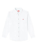 Diesel - D-Simply Logo-Embroidered Cotton Shirt