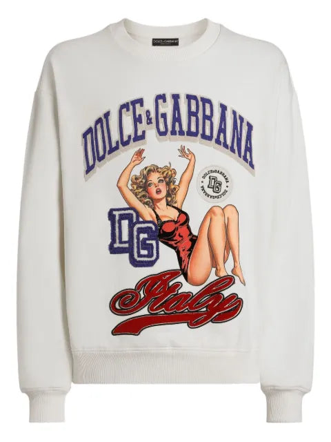 Dolce & Gabbana - Graphic-Print Sweater