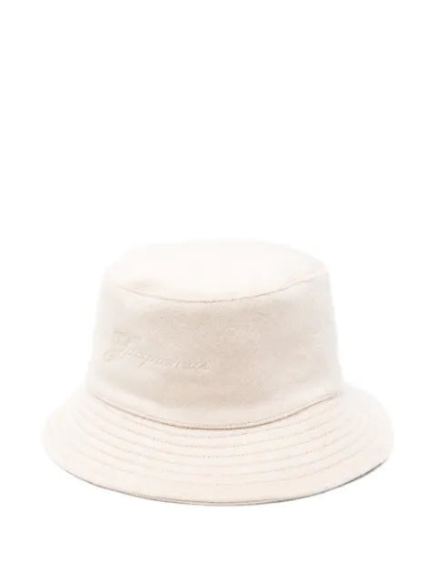 Jacquemus - Embroidered-Logo Bucket Hat
