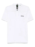 BOSS - Monogram-Jacquard Polo Shirt