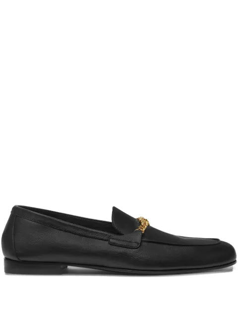 Versace - Medusa Leather Loafers
