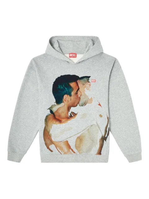 Diesel - X Tom Of Finland Foundation Kiss-Print Hoodie