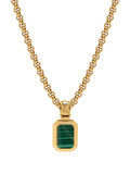 Nialaya Jewelry - Malachite And Onyx Necklace