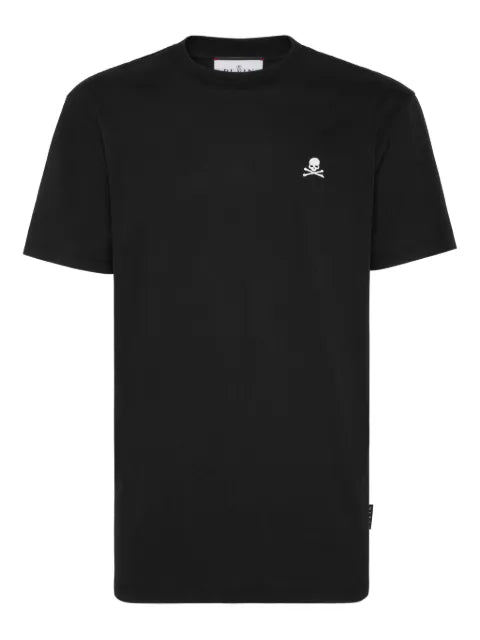 Philipp Plein - Skull-Embroidered T-Shirt