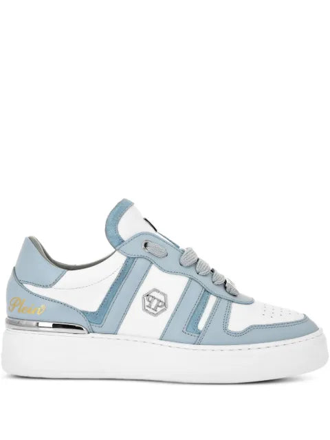 Philipp Plein - Striped Leather Sneakers