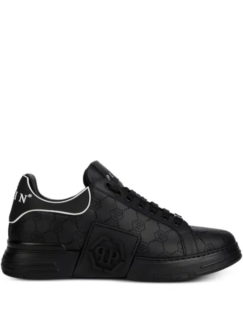 Philipp Plein - Phantom Monogram Low-Top Sneakers