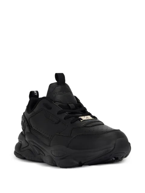 Plein Sport - Ghost X Perforated-Detail Sneakers