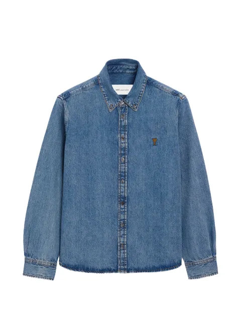 AMI Paris - Ami De Coeur Denim Shirt