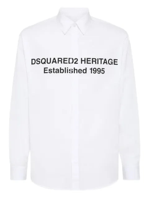 DSQUARED2 - Printed Heritage Logo Shirt