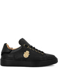 Billionaire - Logo-Plaque Leather Sneakers