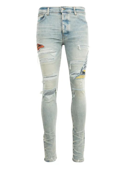 AMIRI - Eagle Trasher Skinny Jeans