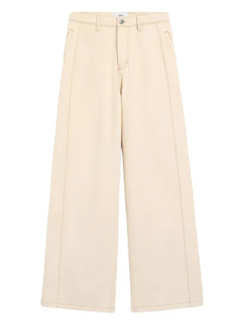AMI Paris - Wide Fit Cotton Jeans