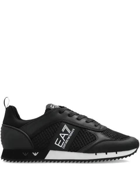 Ea7 Emporio Armani - Logo-Embellished Lace-Up Sneakers