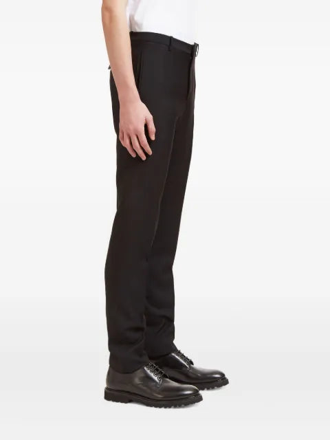 Aiezen - Wool-Blend Tailored Trousers