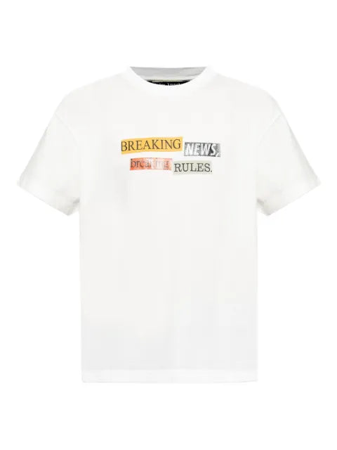 Palm Angels - Breaking News Graphic T-Shirt