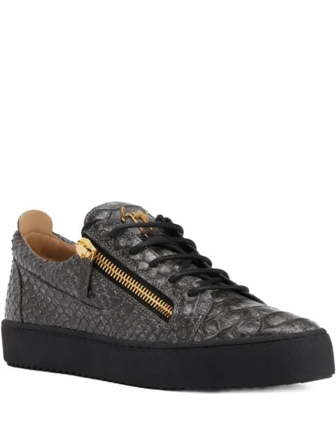 Giuseppe Zanotti - Frankie Zip Low-Top Sneakers