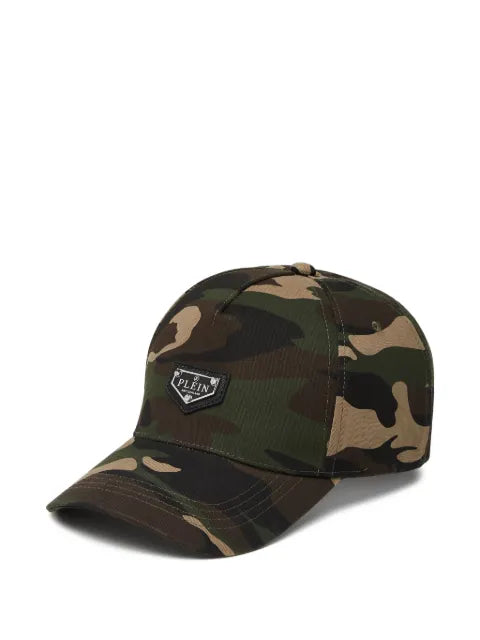 Philipp Plein - Camouflage-Pattern Baseball Cap