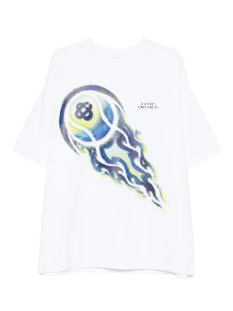 Casablanca - Flaming Tennis Ball Tee T-Shirt
