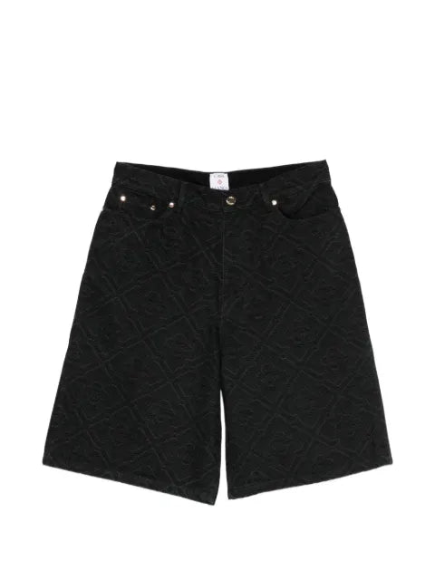 Casablanca - Laser Monogram Denim Shorts