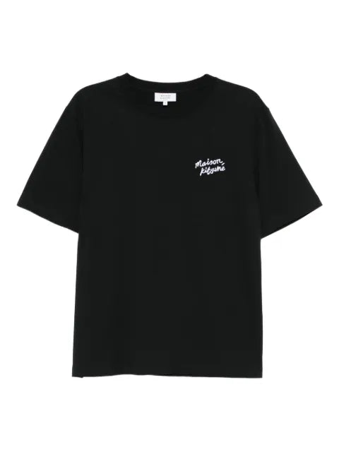 Maison Kitsuné - Handwriting Embroidered T-Shirt