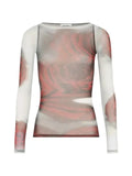 Jean Paul Gaultier - Blurry Roses Top